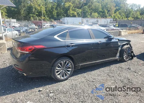 2017 Genesis G80 Base из США, поврежденный, VIN KMHGN4JE9HU177051